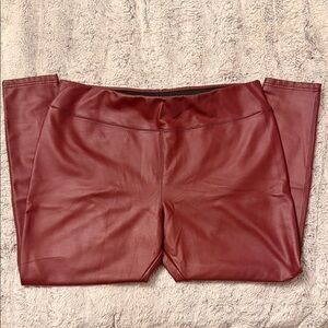 Nordstrom Burgundy Leggings